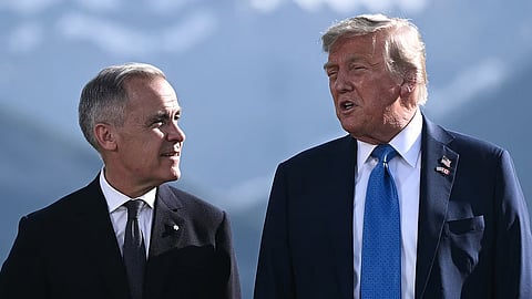 Donald Trump-Mark Carney