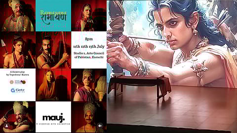 Pakistan drama group stages Ramayana