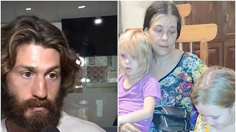 Russian woman and her Husband
