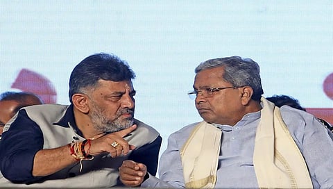 Dk Shivakumar and siddaramaiah