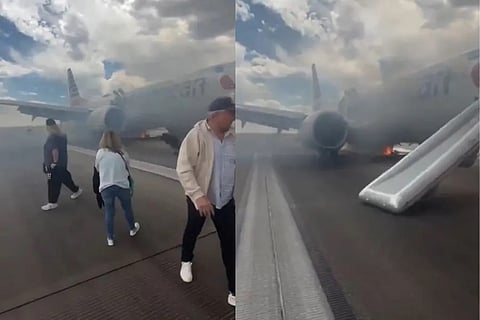 173 passengers evacuated from a Boeing 737 MAX 8 at Denver Airport after a landing gear problem