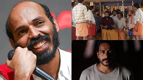 Raj B Shetty, a still from Su From So, and JP Thumminad