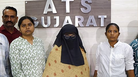 Arrested women