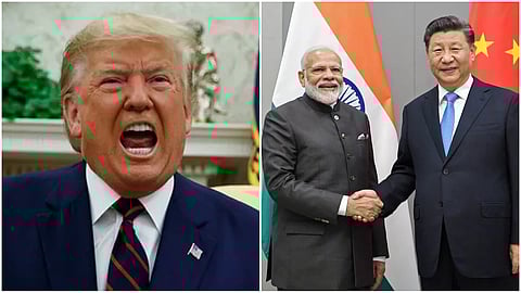 Donald Trump- Narendra Modi- Xi-jinping