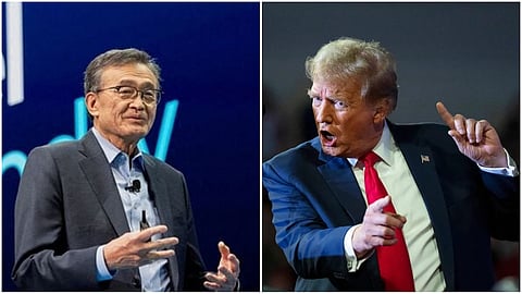 Intel CEO Lip-Bu Tan -US President Donald Trump