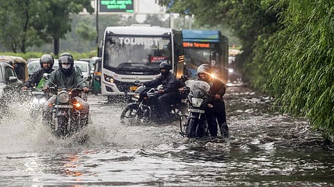 Heavy Rain in Newdelhi