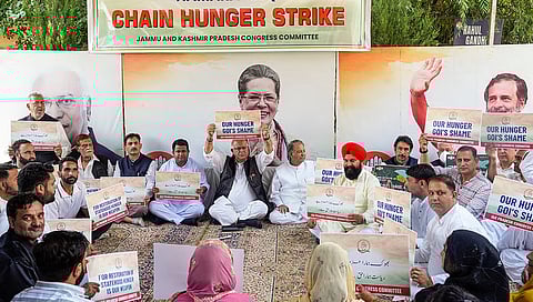 Congress launches hunger strike