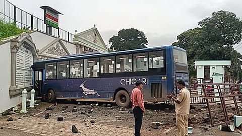 BRTS bus Accident
