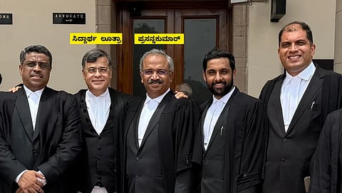 senior advocate sidharth luthra and others poses