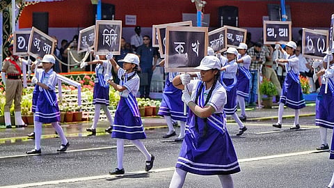 Independence day Parade at Red Road in Kolkata