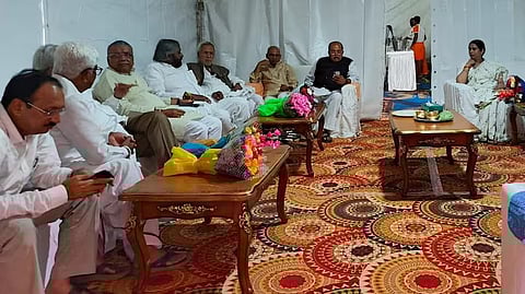 Congress Lingayat leaders meeting