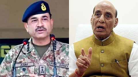 Munir and Rajanath singh