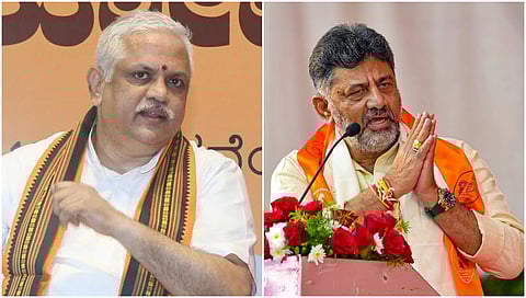 BL Santhosh and dk shivakumar