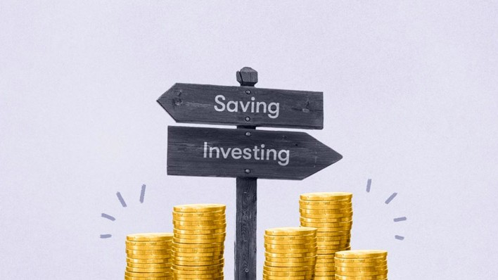 There should be a balance between saving and investing