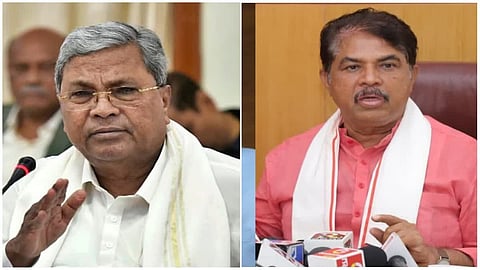 CM Siddaramaiah,R Ashok Casual Images