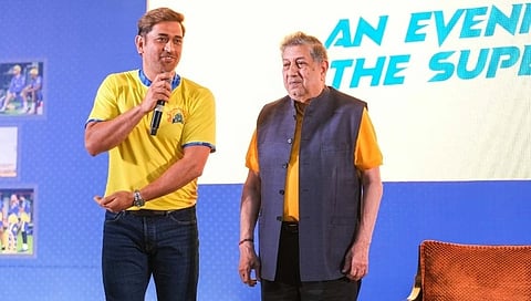 MS Dhoni - N Srinivasan