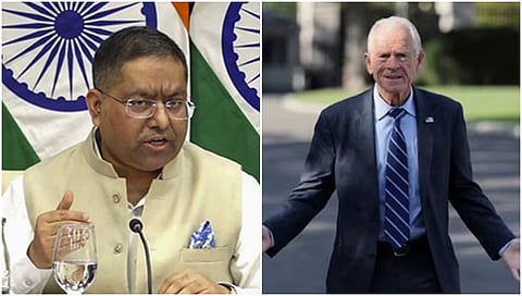 Randhir Jaiswal and Peter Navarro