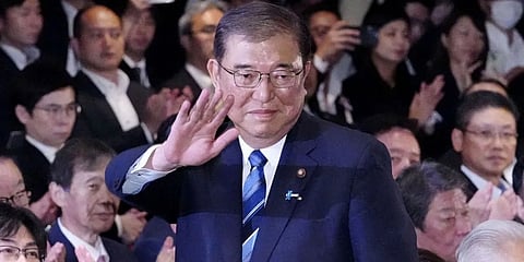 Japan's Prime Minister Ishiba Shigeru