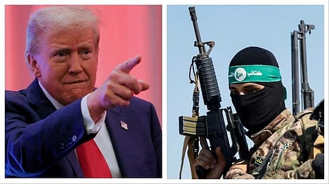 Donald Trump and Hamas