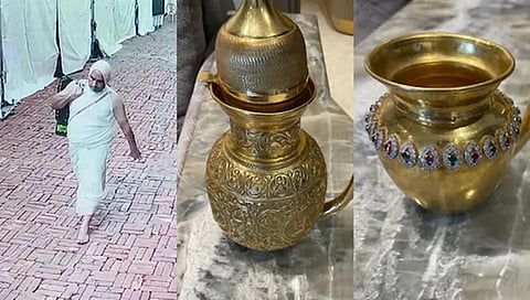 Man arrest for Stole Rs 1 Crore Gold 'Kalash'