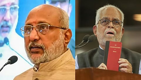 C P Radhakrishnan and P Sudershan Reddy.
