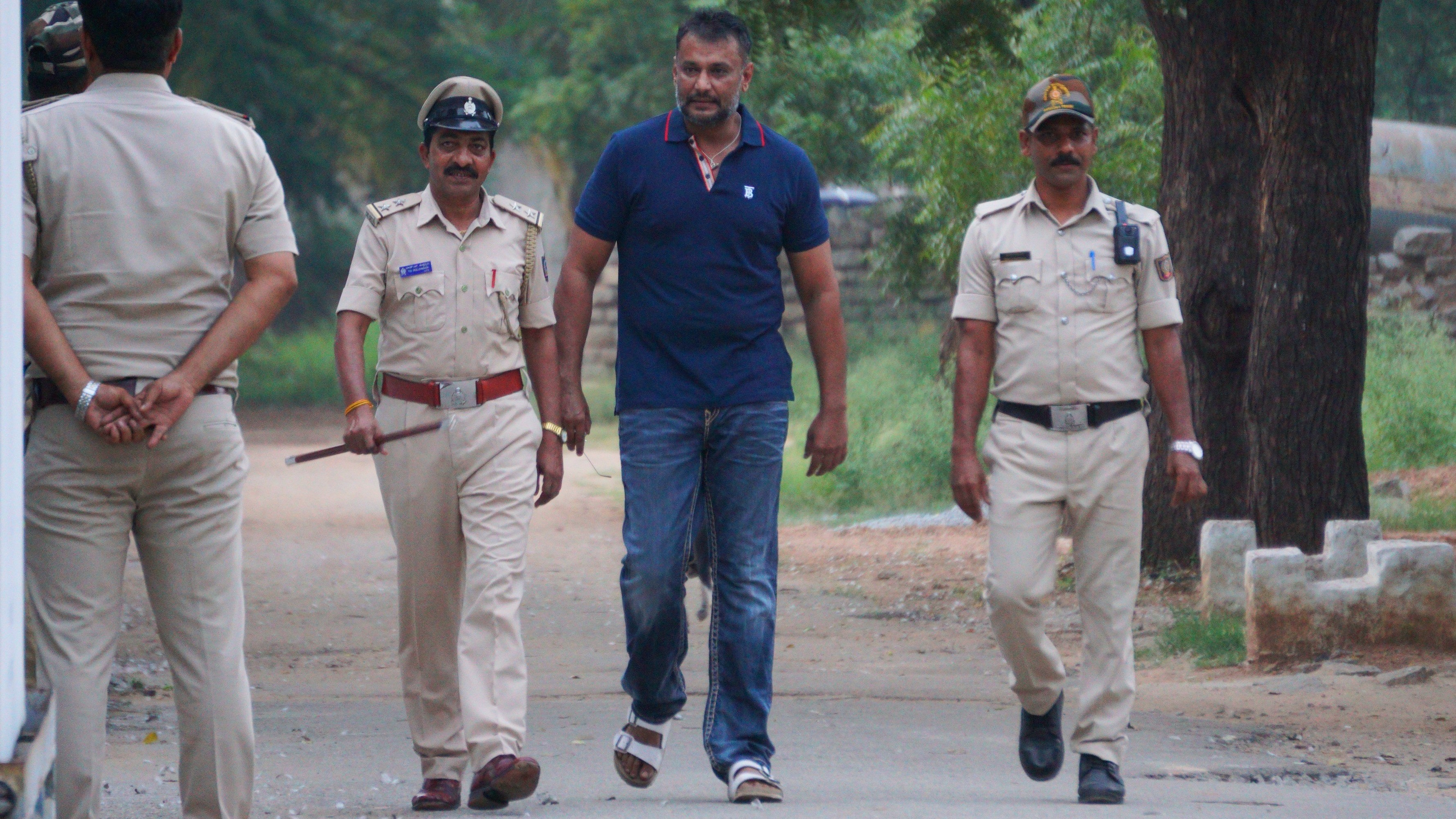 Depressed Actor Darshan Spends Sleepless Night in Parappana Agrahara