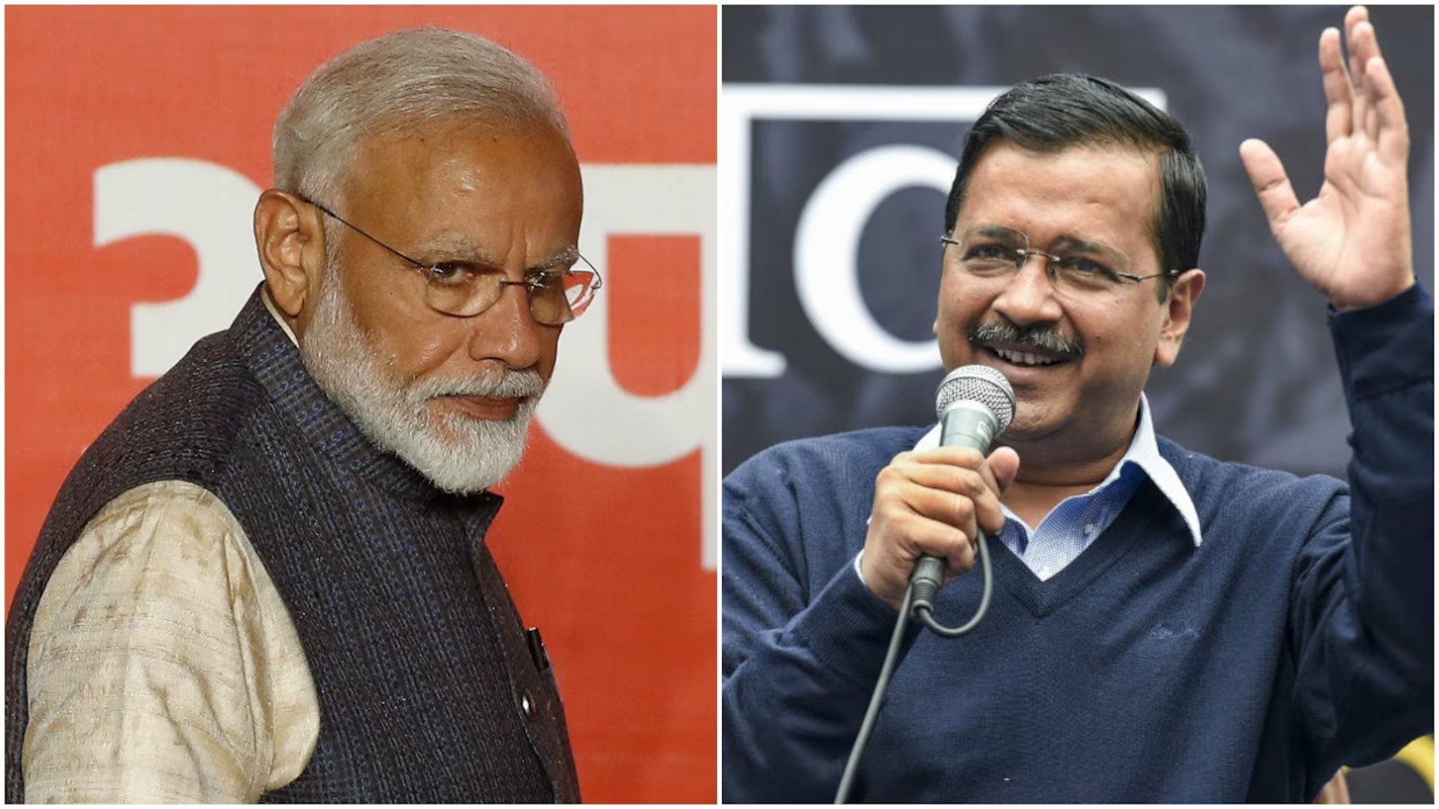modi and Kejriwal