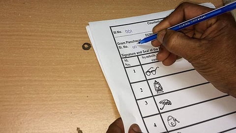 ballot papers