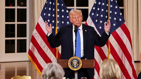 US President Donald Trump