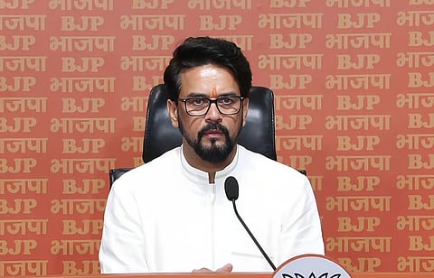 Senior BJP leader Anurag Thakur Thakur