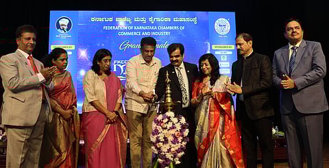 Minister Dr M C Sudhakar Participated in "Manthan" – a state-level competition of innovations & business plans