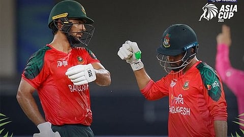 Bangladesh won by 4 wickets against SriLanka