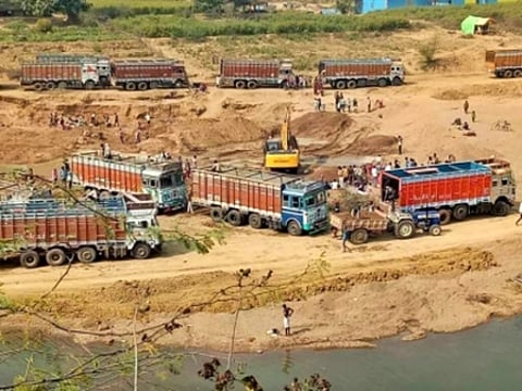Illegal mining