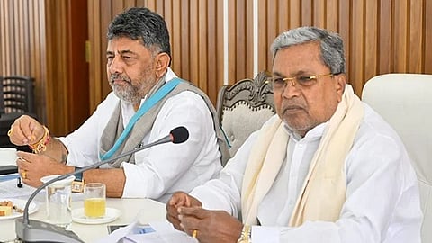 DCM DK Shivakumar and CM Siddaramaiah