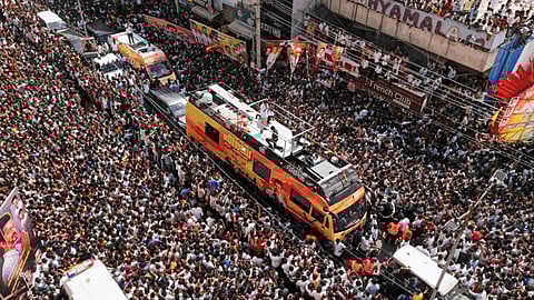 Stampede at TVK Vijay's rally