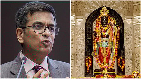 Ex-CJI D.Y Chandrachud- Ram Temple