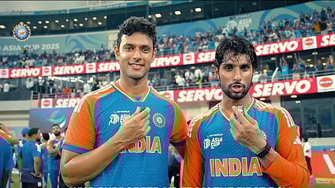 Shivam Dube and Tilak Varma
