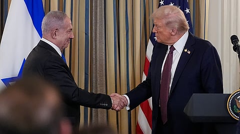 Benjamin Netanyahu and Trump