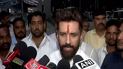 Union Minister Chirag Paswan