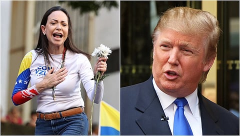 Maria Corina Machado-Donald Trump