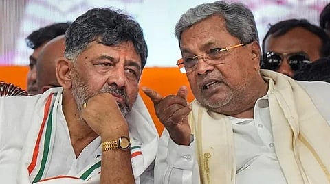DCM DK Shivakumar and CM Siddaramaiah