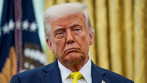 Donald Trump (file pic)