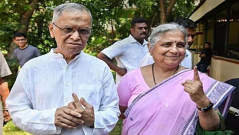 Narayana Murthy, Sudha Murty