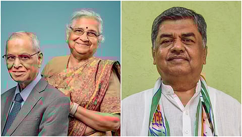 sudha murthy , narayana murthy and B K hariprasad