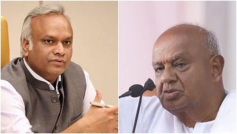 Priyank Kharge, HD Devegowda