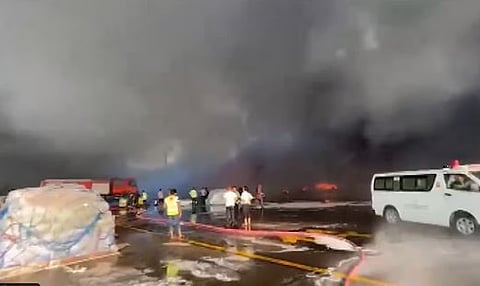 Fire breaks out at Dhaka international airport, flight operations suspended