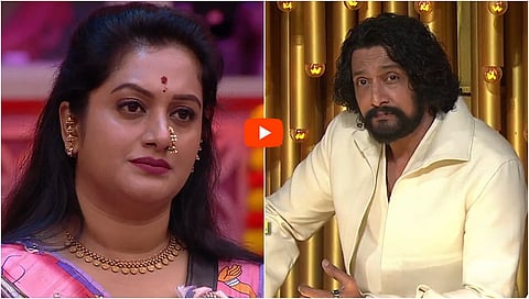ಅಶ್ವಿನಿ ಗೌಡ-ಸುದೀಪ್-