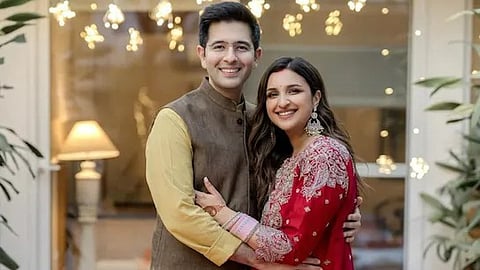 Parineeti Chopra and Raghav Chadha