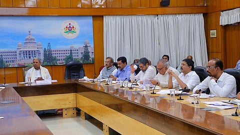 CM Siddaramaiah Meeting
