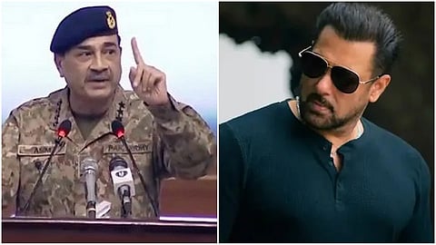 Pakistan Army chief- Actor Salman Khan
